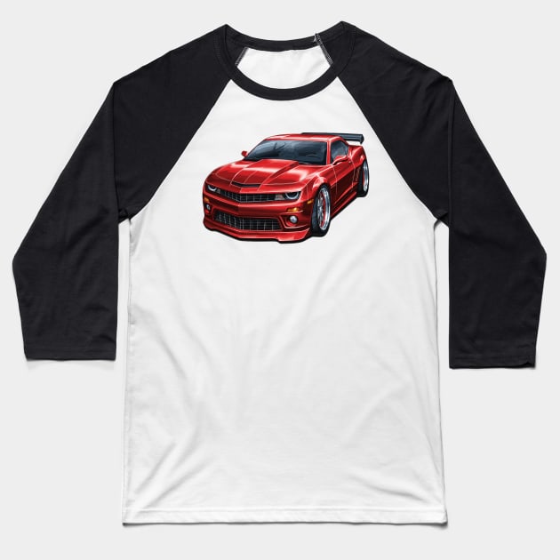 2001 Camaro SS Baseball T-Shirt by remixer2020